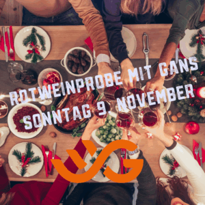 Rotweinprobe Gans SONNTAGS